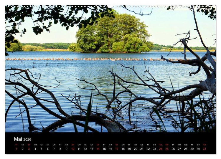 Produktbild: Zeit f&uuml;r... die Seenplatte Holsteinische Schweiz (hochwertiger Premium Wandkalender 2026 DIN A2 quer), Kunstdruck in Hochglanz