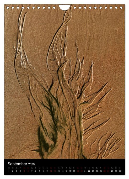 Produktbild: NATUREART - KUNST IN DER NATUR (Wandkalender 2026 DIN A4 hoch), CALVENDO Monatskalender