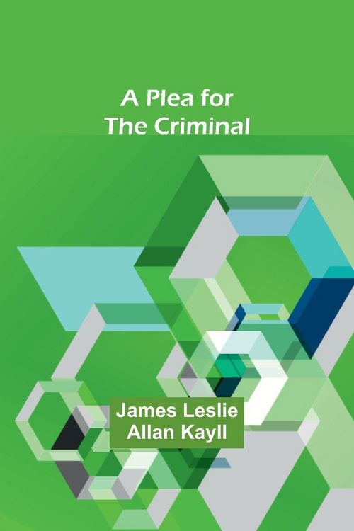 Produktbild: A Plea for the Criminal