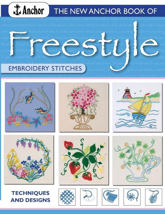 Produktbild: The New Anchor Book of Freestyle Embroidery Stitches