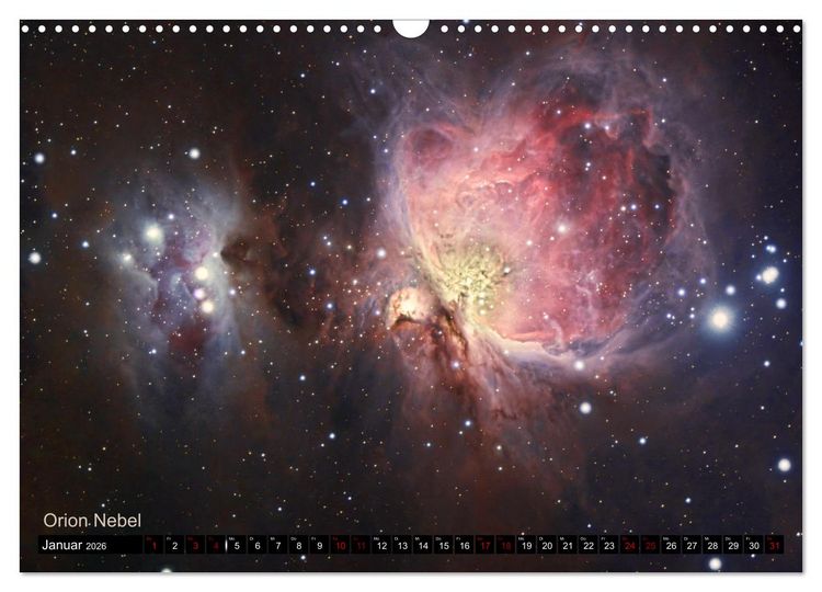 Produktbild: Deep Sky Kalender (Wandkalender 2026 DIN A3 quer), CALVENDO Monatskalender