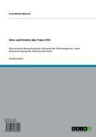Produktbild: Sinn und Unsinn des Franc-CFA