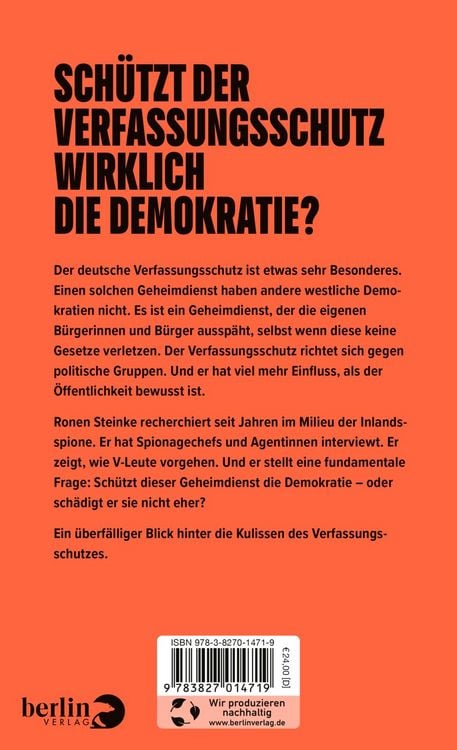 Produktbild: Verfassungsschutz