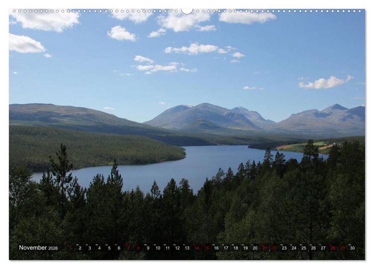Produktbild: Norwegen 2026 - Im Land der Fjorde, Fjelle und Trolle (Wandkalender 2026 DIN A2 quer), CALVENDO Monatskalender