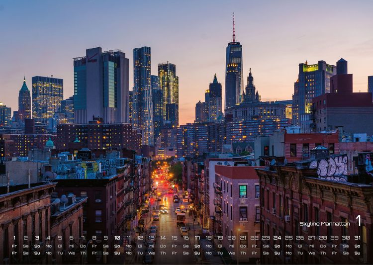 Produktbild: USA - eine Reise durch die Vereinigten Staaten - dem Land der unbegrenzten M&ouml;glichkeiten - 2027 - Kalender DIN A3