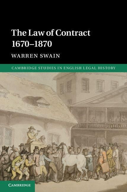 Produktbild: The Law of Contract 1670-1870