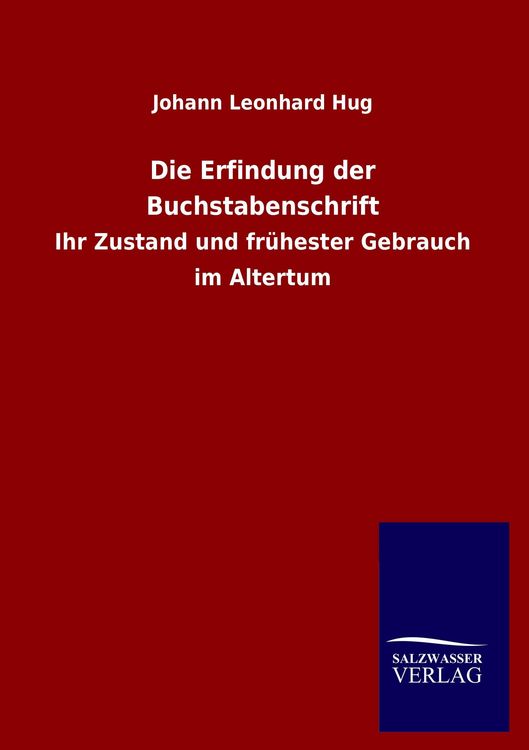 Produktbild: Die Erfindung der Buchstabenschrift