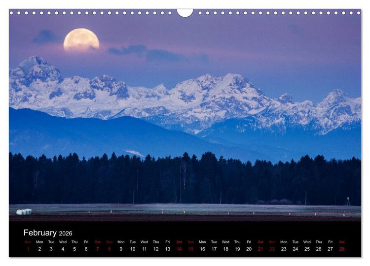 Produktbild: Mountains of Slovenia (Wall Calendar 2026 DIN A3 landscape), CALVENDO 12 Month Wall Calendar