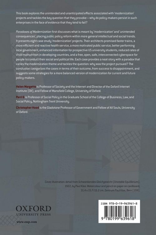 Produktbild: Paradoxes Of Modernization