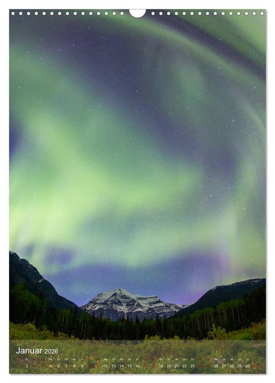 Produktbild: Die kanadischen Rockies (Wandkalender 2026 DIN A3 hoch), CALVENDO Monatskalender