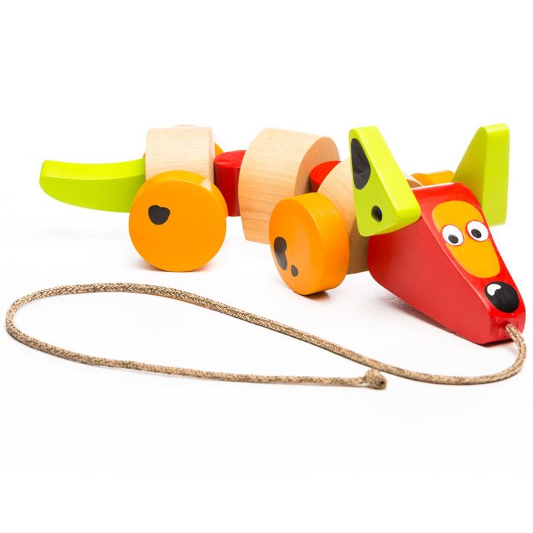 Produktbild: Bunter Hund zum Nachziehen