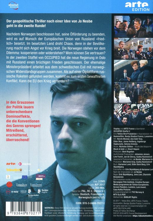 Produktbild: Occupied - Staffel 2 [3 DVDs]