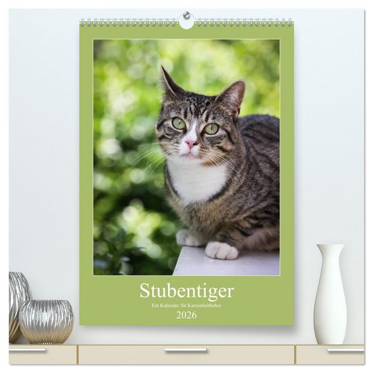 Produktbild: Stubentiger (hochwertiger Premium Wandkalender 2026 DIN A2 hoch), Kunstdruck in Hochglanz