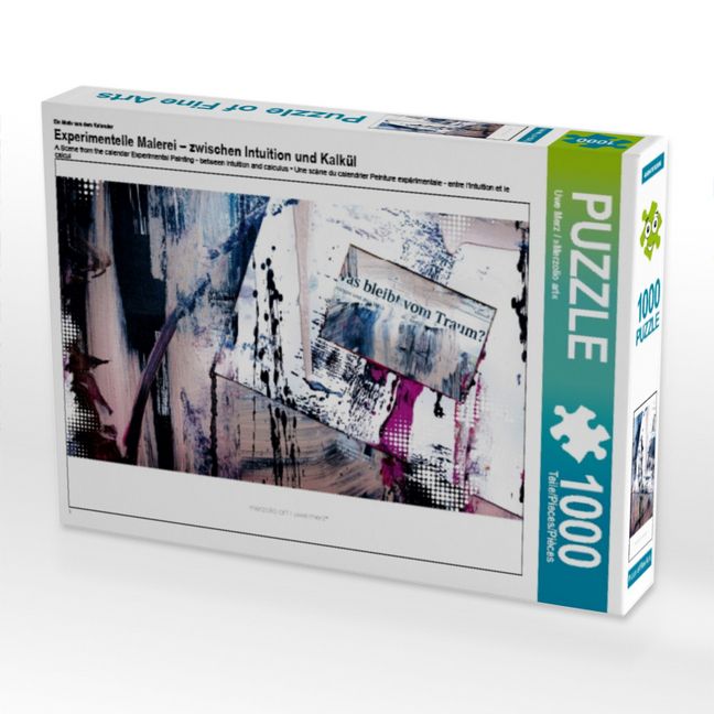 Produktbild: Ein Motiv aus dem Kalender Experimentelle Malerei - zwischen Intuition und Kalk&uuml;l (Puzzle)