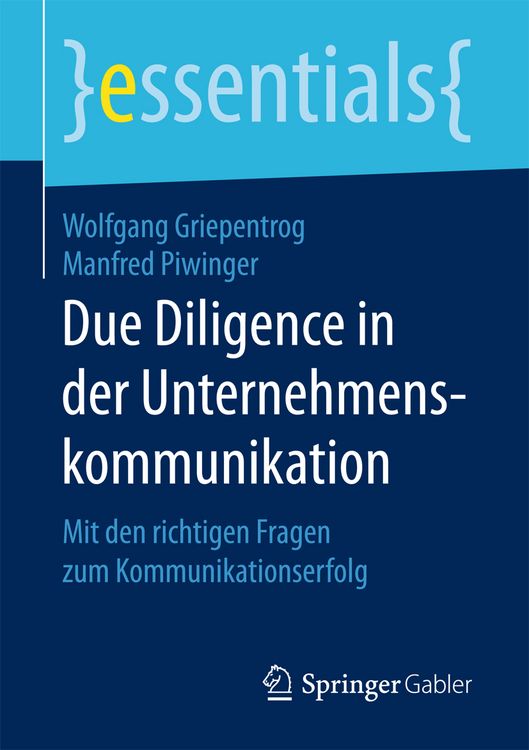 Produktbild: Due Diligence in der Unternehmenskommunikation