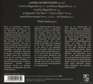 Produktbild: Beethoven: Fur Elise. Bagatelles opp. 33,119 & 12