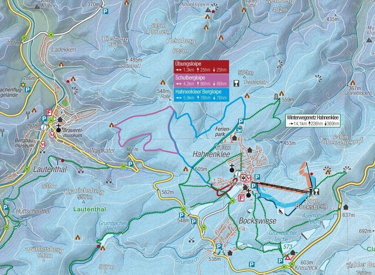 Produktbild: Wanderkarte Der Westliche Harz 1:50.000
