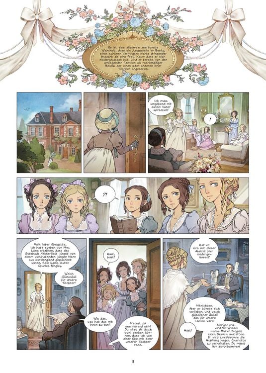 Produktbild: Stolz und Vorurteil (Graphic Novel)