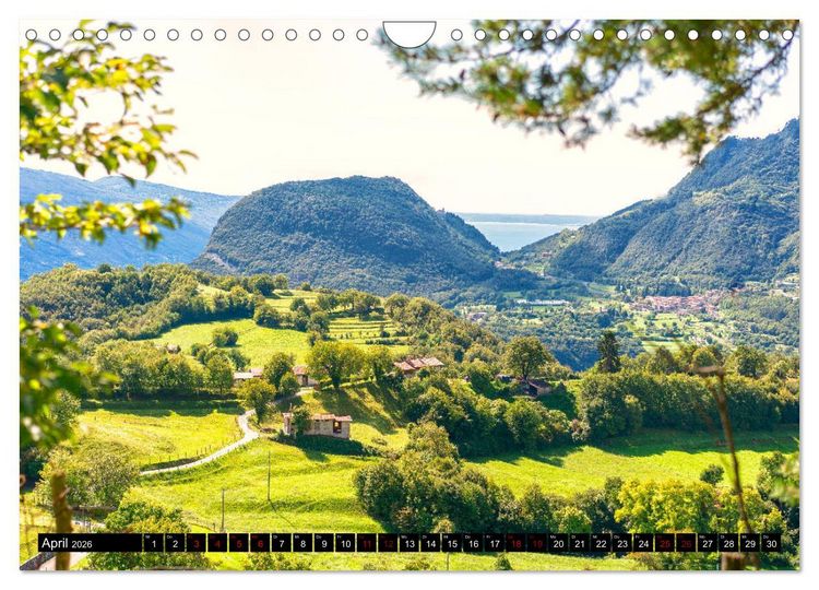 Produktbild: Tremosine - Perle &uuml;ber dem Gardasee (Wandkalender 2026 DIN A4 quer), CALVENDO Monatskalender