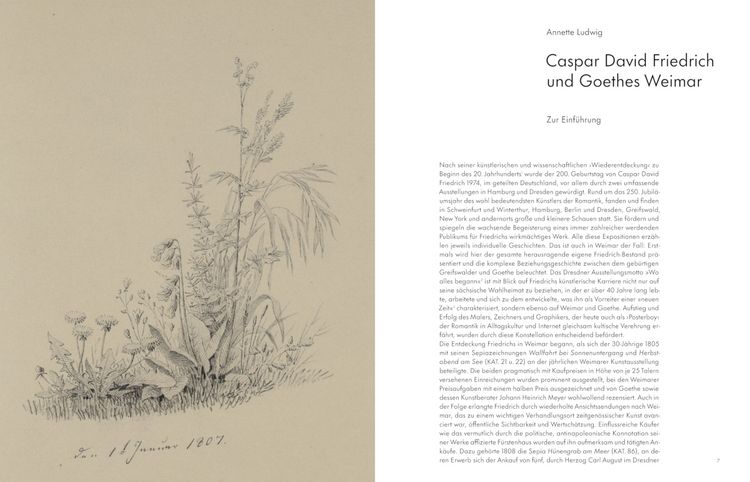 Produktbild: Caspar David Friedrich, Goethe und die Romantik in Weimar