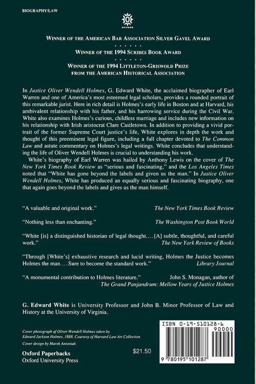 Produktbild: Justice Oliver Wendell Holmes