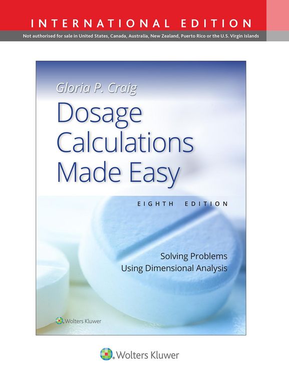Produktbild: Craig, G: Dosage Calculations Made Easy