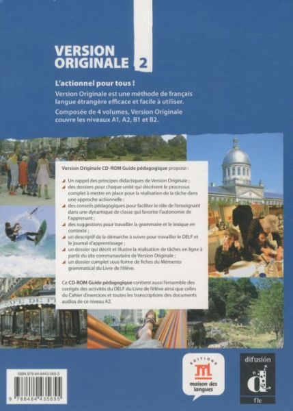 Produktbild: Version originale, m&eacute;thode de fran&ccedil;ais pour grands adolescen