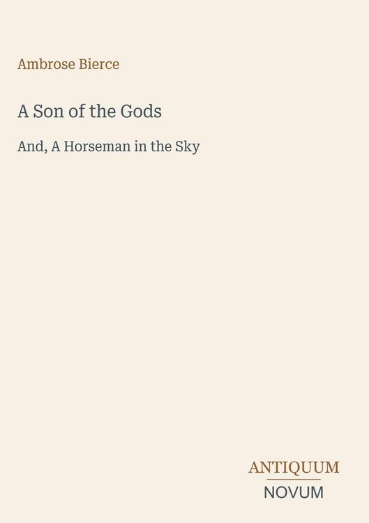Produktbild: A Son of the Gods
