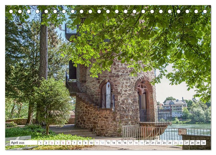 Produktbild: Bad S&auml;ckingen - St&auml;dtle am Hochrhein (Tischkalender 2026 DIN A5 quer), CALVENDO Monatskalender