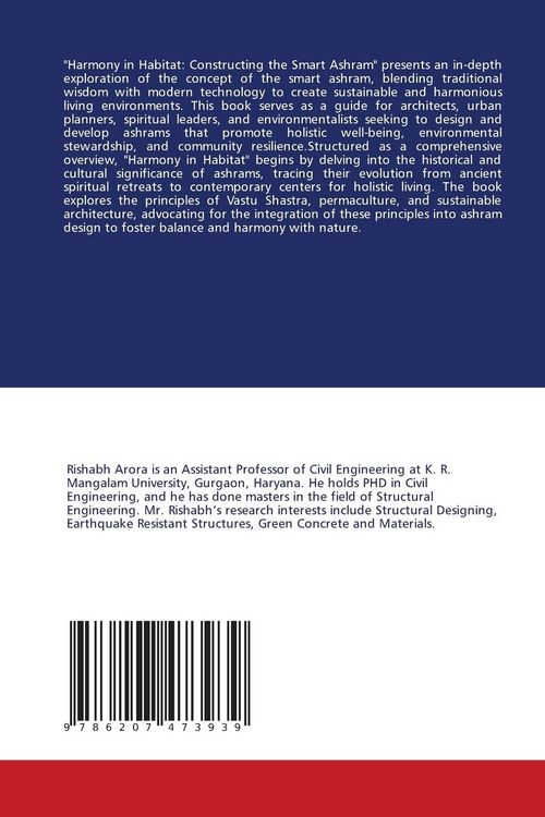 Produktbild: Harmony in Habitat: Constructing the Smart Ashram