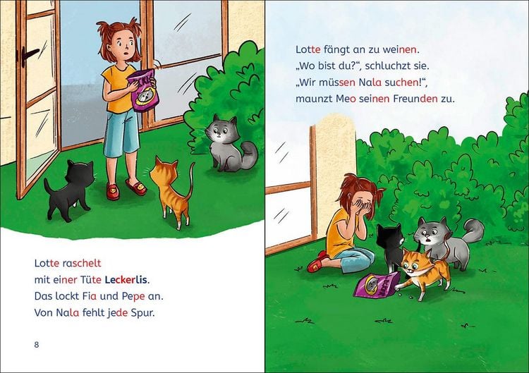 Produktbild: Lesel&ouml;wen 1. Klasse - Die Katzen-Detektive