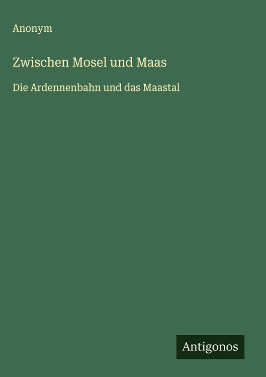 Produktbild: Zwischen Mosel und Maas