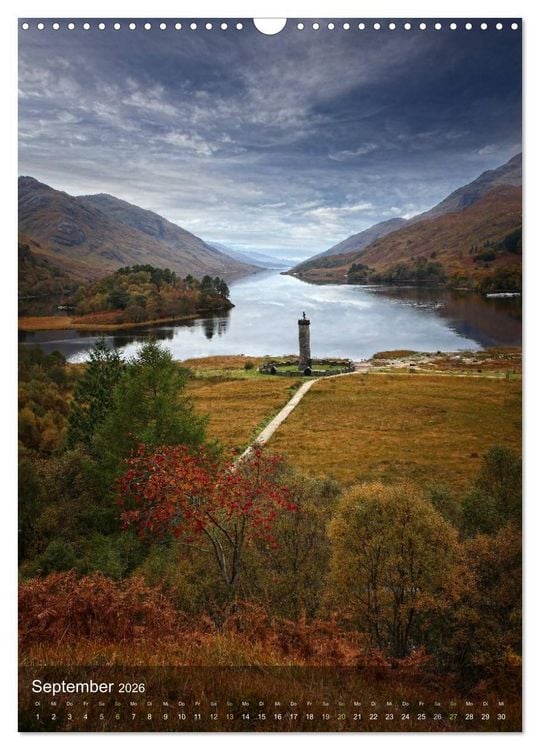 Produktbild: Traumhaftes Schottland (Wandkalender 2026 DIN A3 hoch), CALVENDO Monatskalender