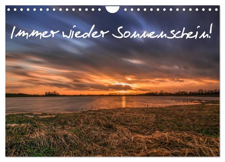 Produktbild: Immer wieder Sonnenschein (Wandkalender 2026 DIN A4 quer), CALVENDO Monatskalender