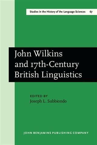 Produktbild: John Wilkins and 17th-Century British Linguistics
