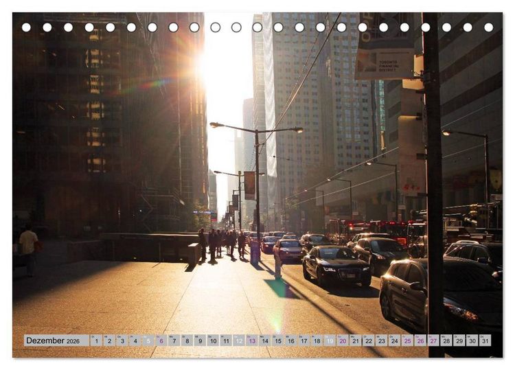 Produktbild: Provinzhauptstadt Toronto (Tischkalender 2026 DIN A5 quer), CALVENDO Monatskalender