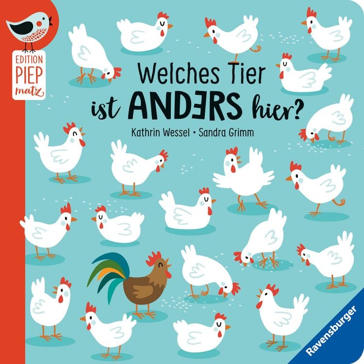 Produktbild: Welches Tier ist anders hier? &ndash; Unterschiede finden mit lustigen Tieren f&uuml;r Kinder ab 18 Monaten