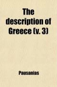 Produktbild: The Description of Greece (V. 3)