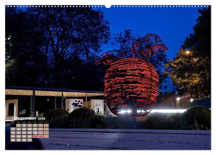 Produktbild: Merzig - Charme dreier Kulturen (Wandkalender 2026 DIN A2 quer), CALVENDO Monatskalender