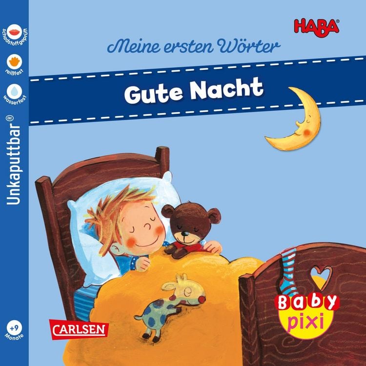 Bild vom Artikel Baby Pixi (unkaputtbar) 88: HABA Erste Wörter: Gute Nacht vom Autor Sabine Kraushaar