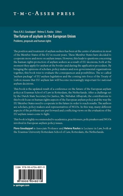 Produktbild: The Future of Asylum in the European Union