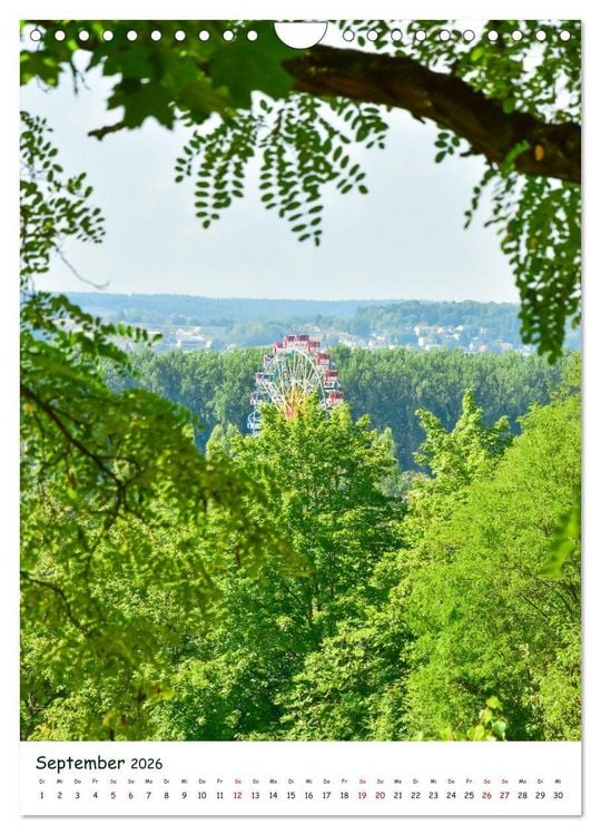 Produktbild: Regensburg G&auml;rten und Stadtparks (Wandkalender 2026 DIN A4 hoch), CALVENDO Monatskalender