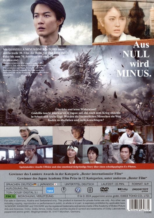 Produktbild: Godzilla Minus One