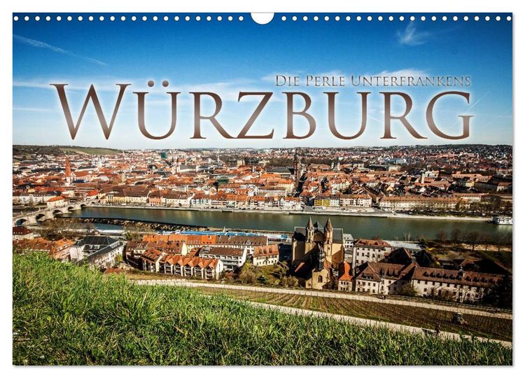 Produktbild: W&uuml;rzburg - Die Perle Unterfrankens (Wandkalender 2026 DIN A3 quer), CALVENDO Monatskalender