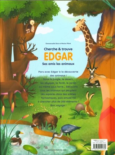 Produktbild: Cherche et trouve Edgar : ses amis les animaux