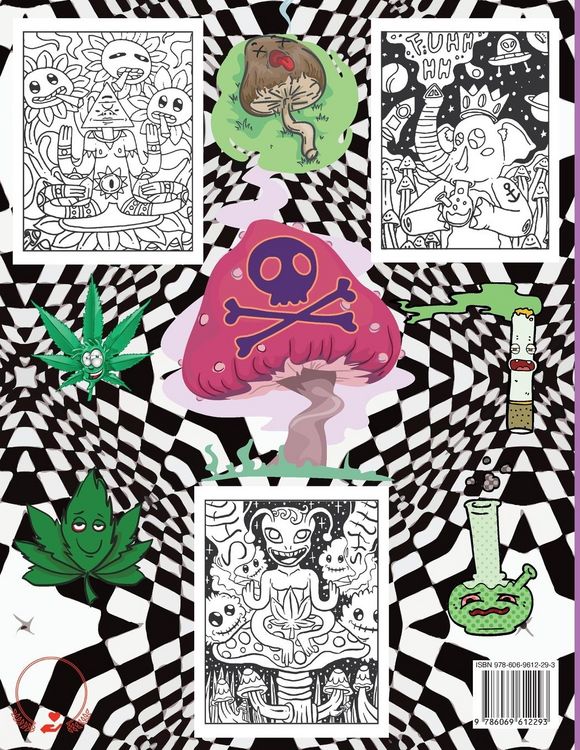 Produktbild: Stoner Coloring Book Trippy