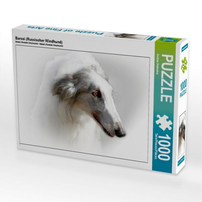 Produktbild: CALVENDO Puzzle Barsoi (Russischer Windhund) | 1000 Teile Lege-Gr&ouml;&szlig;e 64x48cm Foto-Puzzle f&uuml;r gl&uuml;ckliche Stunden