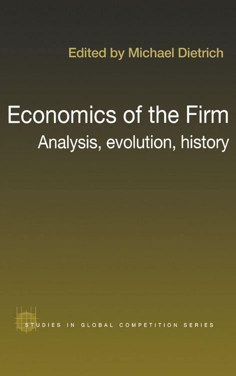 Produktbild: Economics of the Firm