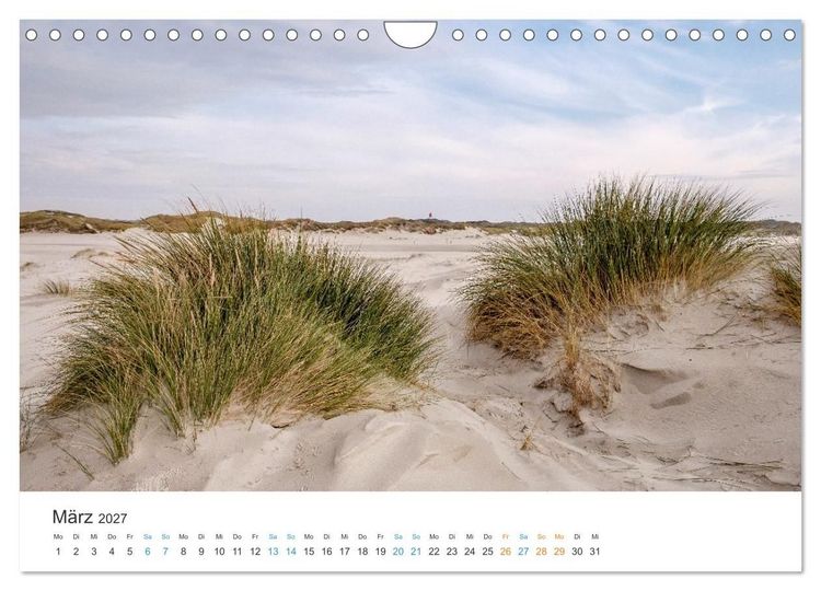 Produktbild: Amrum: Natur und Freiheit (Wandkalender 2027 DIN A4 quer), CALVENDO Monatskalender