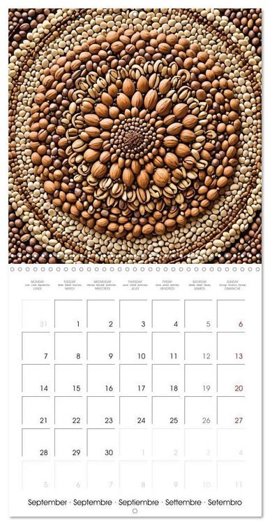 Produktbild: Mandalas of Mother Earth (Wall Calendar 2026 12 &times; 12 Inch) CALVENDO 12 Month Wall Calendar